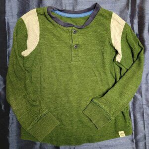 Baby Gap Green Long Sleeve Shirt Tee Shirt 5y